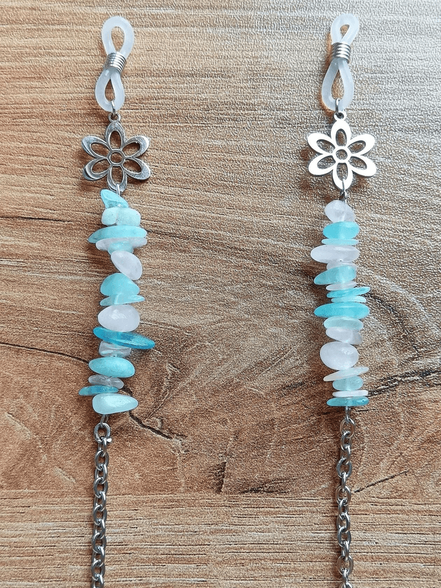 Chaine de lunettes FLOWER POWER Intemporelle