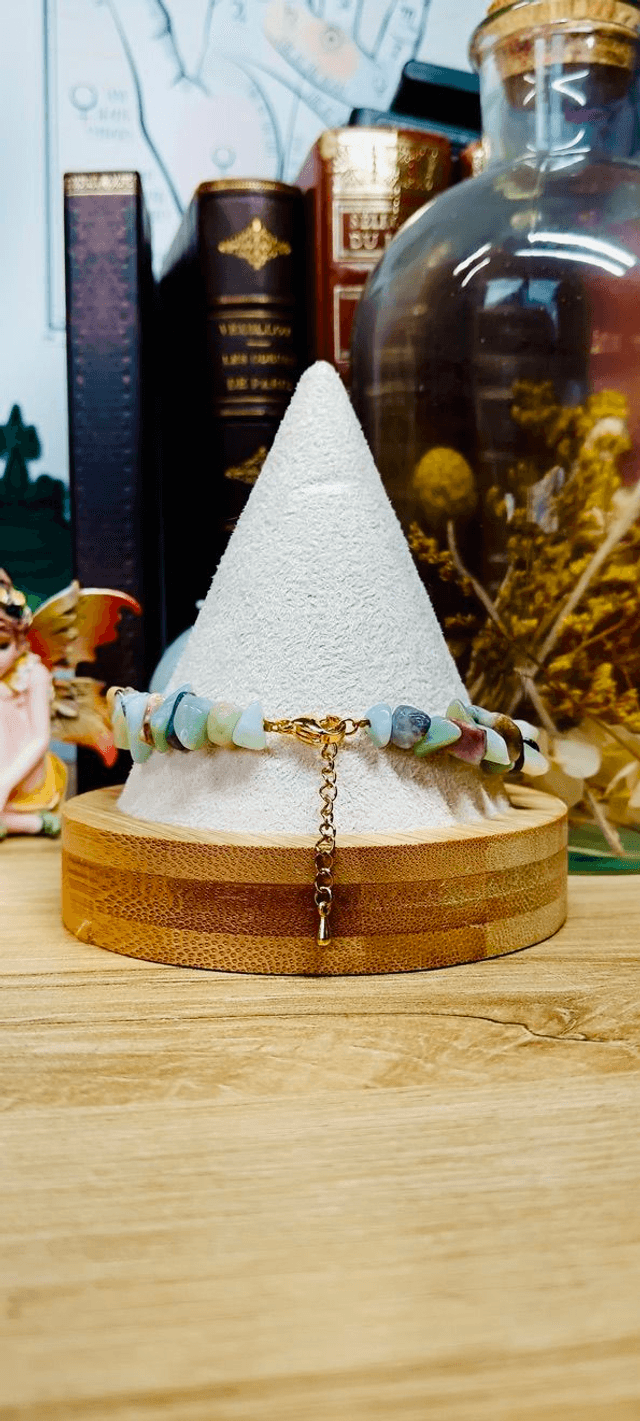 Bracelet Onde libre doré - Collection d'été Eclats d'Ame