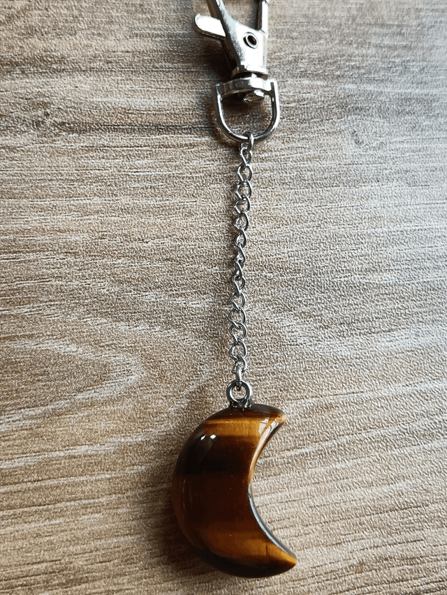 Porte-clés ou bijou de sac LUNE