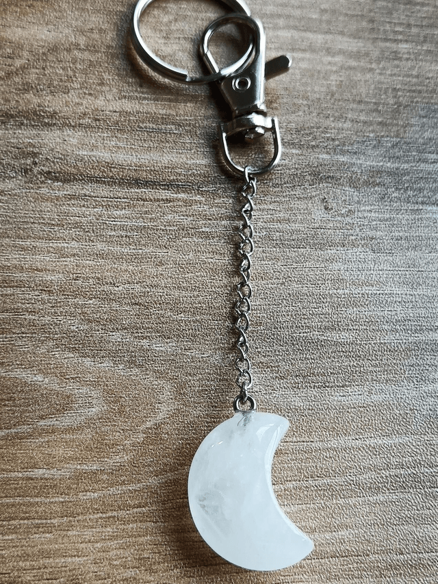 Porte-clés ou bijou de sac LUNE