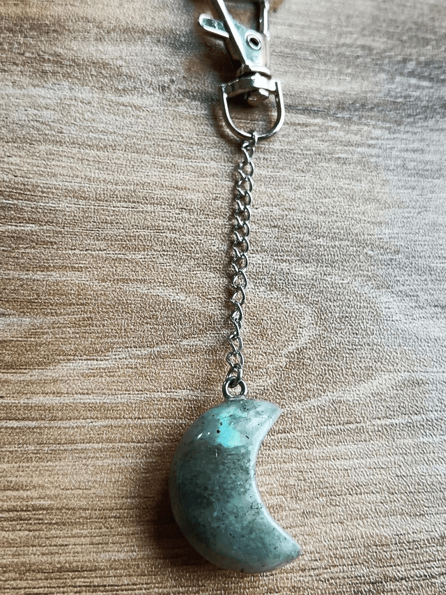 Porte-clés ou bijou de sac LUNE