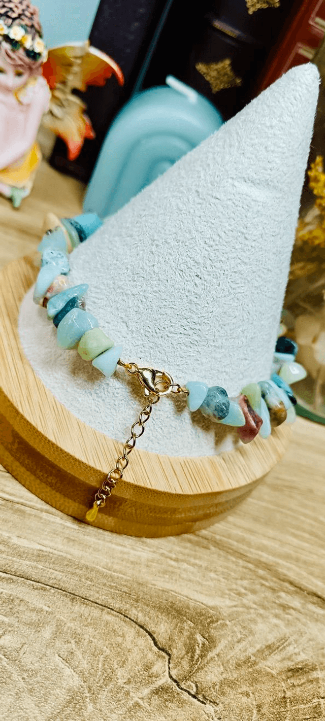 Bracelet Onde libre doré - Collection d'été Eclats d'Ame